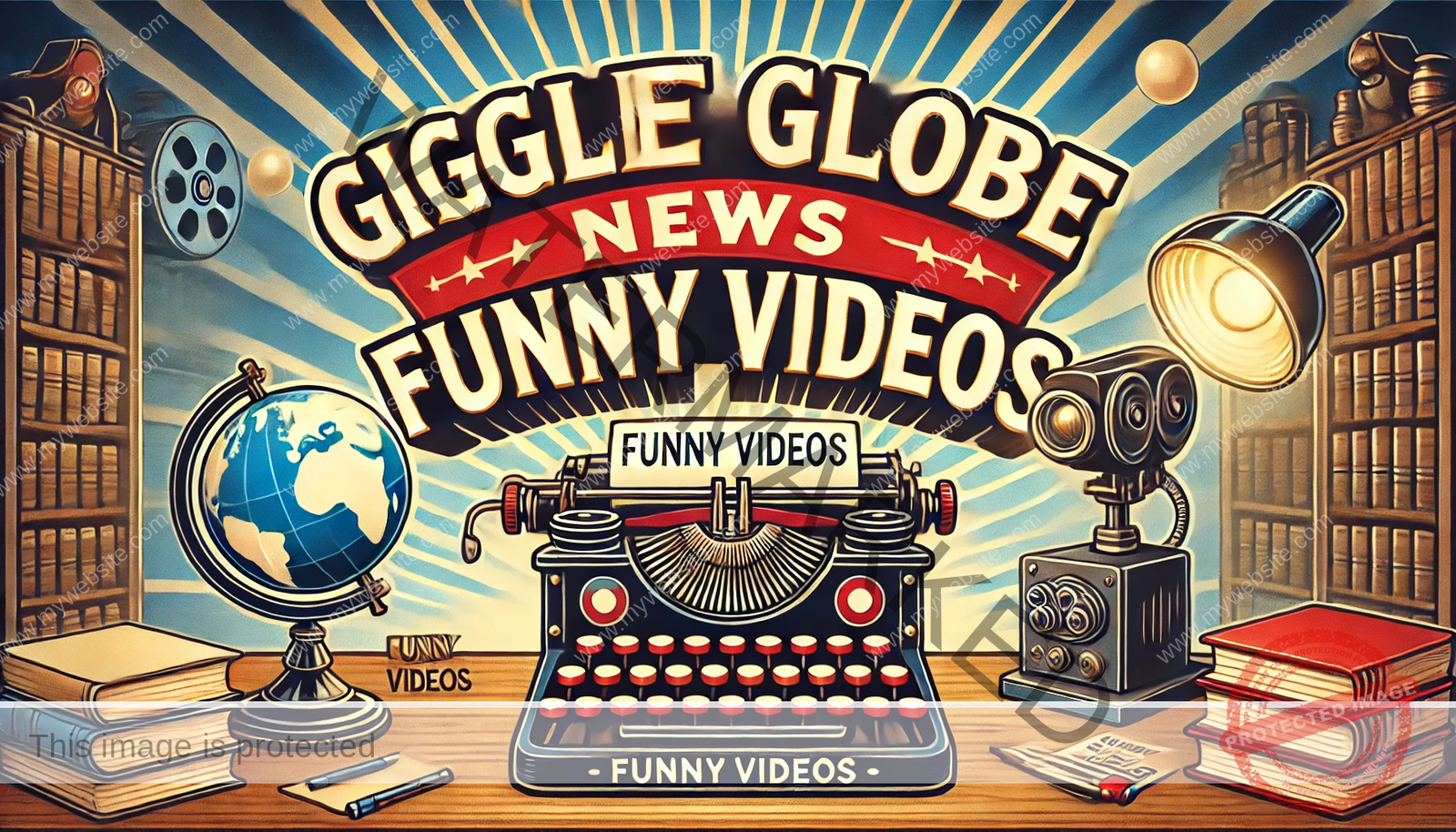 Giggle Globe News Video banner