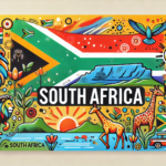 Colorful South Africa, banner