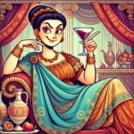 Here’s Poppaea Satyra brought to life! She radiates elegance and mischief, perfectly embodying her sharp wit and satirical charm