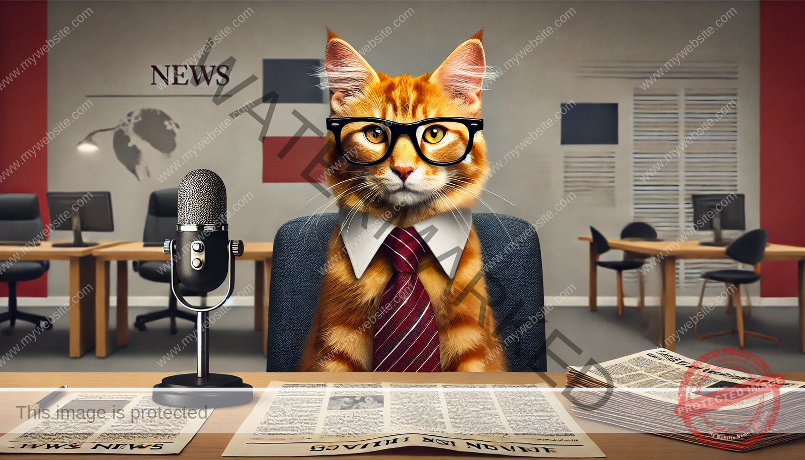 “Whiskered Wisdom: Mr. Kitty’s Satirical Swipe at Politics and Polar Vortices”