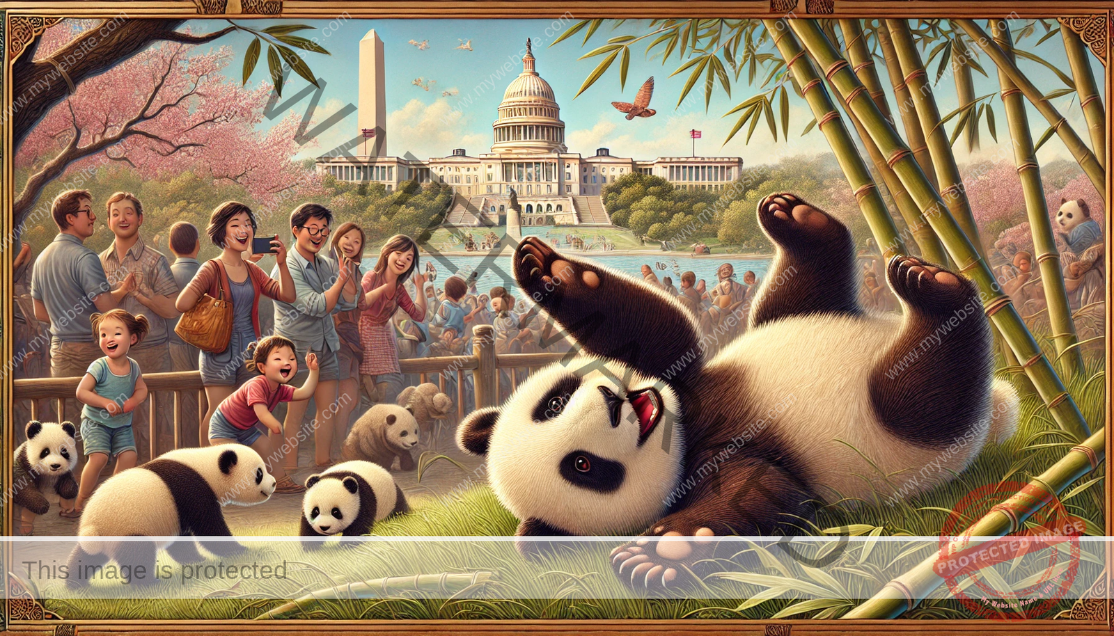 Panda-monium in Washington, D.C.: A Furry Tale of Happiness