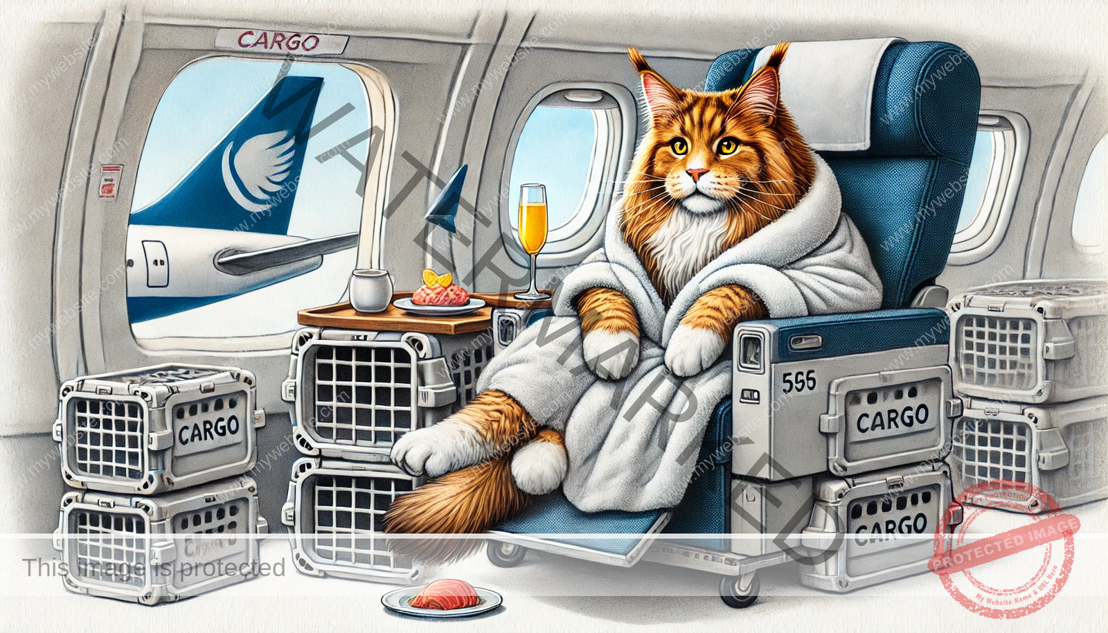 Mittens the Frequent Flyer: A Cat’s Tale of Airborne Adventure