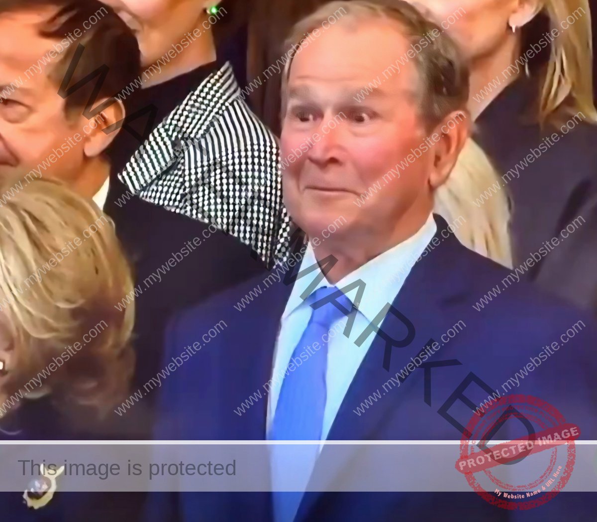 Bush’s Viral Inauguration Face: A Presidential Meme is Born