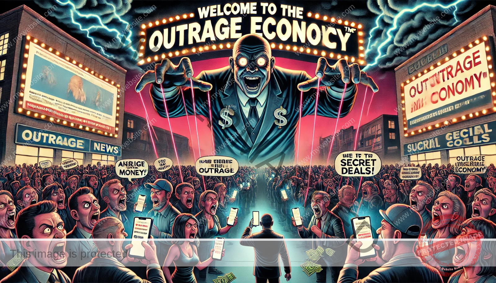 The Outrage Industrial Complex: How They Keep You Mad, Broke, and Distracted